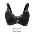 Trendygirl Lady Underwear Gothic Style Push Up U Shape Sport Bra. 