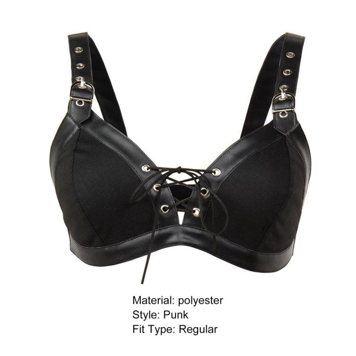 Trendygirl Lady Underwear Gothic Style Push Up U Shape Sport Bra
