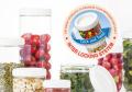 Pack of 4 Food Condiment Spice Storage Jars 250ml With Interlock Feature 3x3 Inches. 
