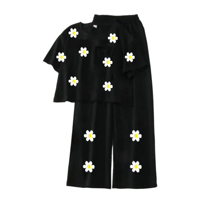 Not-Just-Nighty%20Cotton%20Jersey%20Pajama%20Set%20for%20Women%20S%E2%80%93XL%20&%20Girls%207%E2%80%9314%20Years%20%7C%20Sunflower%20Summer%20Sleep,%20Lounge%20&%20Home%20Wear%20-%20Image%206