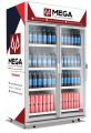Mega 1000 Ltrs. Bottle Chiller Visi Cooler Can Beverage Refrigerator | Freestanding Ultra Cool Mini Drink Fridge. 