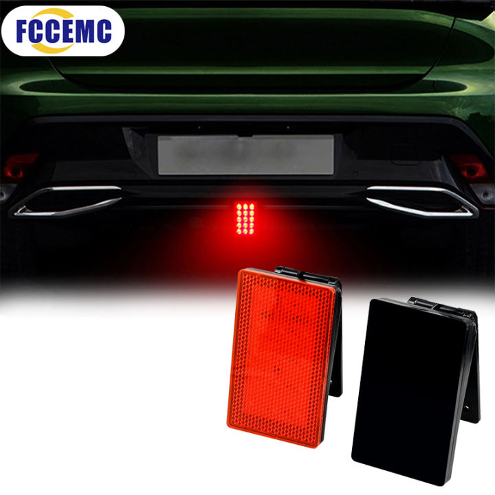 12V F1 Style 15 LED Rear 3rd Third Strobe Flashing Universal Careisure time Lights Tail Brake Stop Light Signal Lamp Car Tuning Accessories