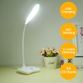[TCH]Table Lamp LED Stand Desk Lamp Rechargeable 3 Levels Brightness Study Reading. 