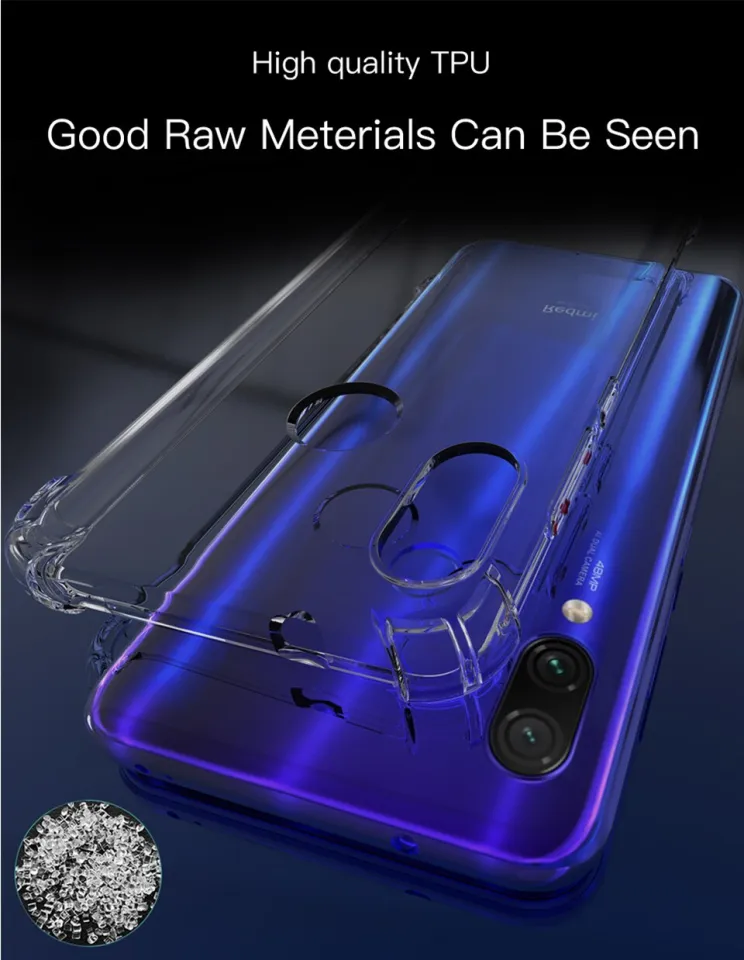 CoverKingz Handyhülle Für Xiaomi Redmi Note 7 – Transparent, TPU Silikon, Schlank, Kratzfest