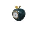 Marble Clock, Apple Clock, Clock, Mini Apple Clock, Marble Decoration Clock.. 