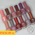 Pack of 12 Vitamin-Enriched Mode Love Nail Polishes | Long-Lasting Glossy Finish | Ideal for Home & Salon Use. 