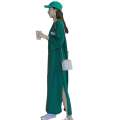Fat mm summer outfit new lazy short sleeved loose over knee plus size dress 200 pounds long T shirt skirt. 