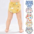 【HOT】 Newborn Training Pants Baby Shorts Solid Color Washable Underwear BABY Boy Girl Cloth Diapers Reusable Nappies Infant Panties. 