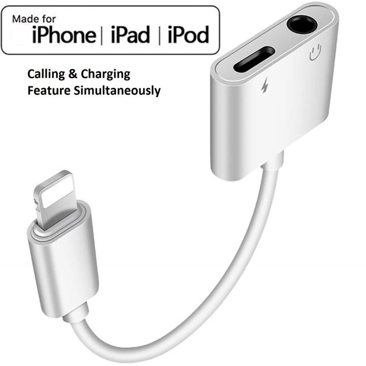 EZone%208-Pin%20Connector%20to%203.5mm%20Audio%20Headphone%20Jack%20Adapter%202%20in%201%20%7C%20Dual%20Jack%20Splitter%20%7C%20Lightning%20to%203.5mm%20Conversion%20-%20Image%202
