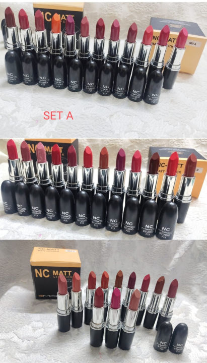 NC High-Quality Lipstick Set - 12-Piece Must-Have Collection for Stunning Lips!