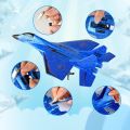 Remote Control Airplane With LED Lights RC Drone Plane EPP Foam RC Aircraft RC Jet Toys For Kids Begin - ZY-320 Stunt Flying Aircraft, EPP Foam Airplane. 