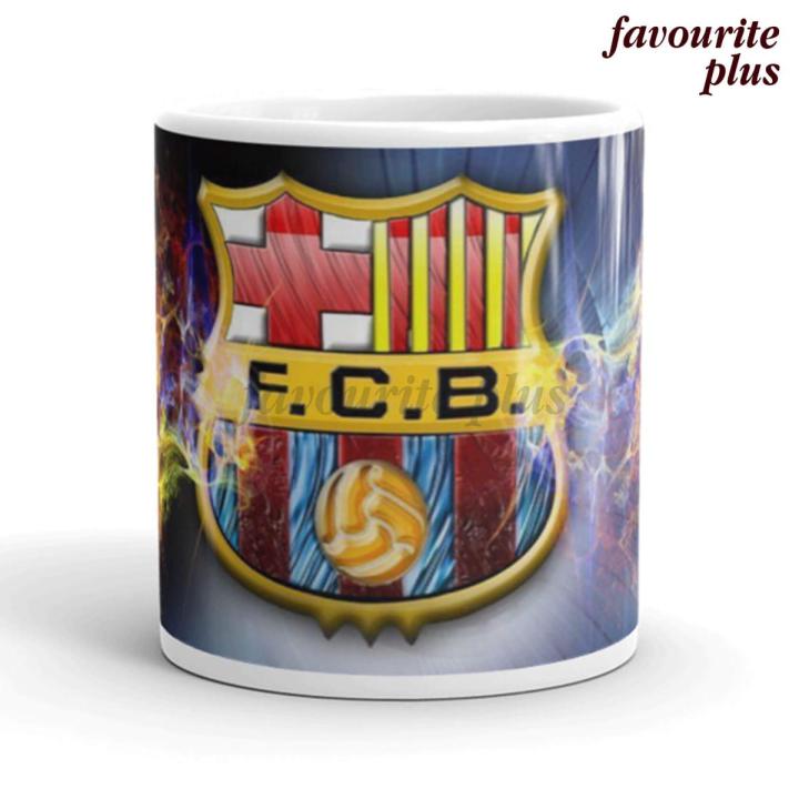FC Barcelona Mug - Football Club FC Barcelona Design Customized Coffee Mug Print - Customizable Ceramic High Quality Material Personalized Printed Mug by Favourite Plus
