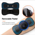 Mini Electric Neck  Butterfly  Massager Butterfly Body Massager Men & Women High Quality Massager  LCD Display USB Rechargeable Muscle Pain Relief Massage machine. 