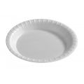 100% Compostable Heavy-Duty Plate, Natural Disposable Plate,  Biodegradable Plate. 
