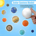 ZOROOM 2X Solar System Project Kit, PlanetModel Crafts 14 Mixed Sized Polystyrene Spheres Balls for School Science Projects. 