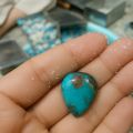 ✨ Natural Turquoise Cabochon Stone 💎 – High‑Quality Teardrop Shape for Jewelry Making, Crafts, DIY Projects – Turquoise Gem for Pendants, Rings, Earrings – Trendy & Unique Stone for Custom Designs 🌟. 