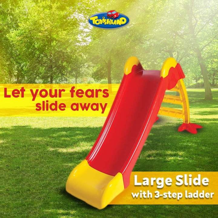 Kids Slide 502, kids 3 steps slide, baby salide, kids slider, Toyishland Slide, 502 slide, 5ft slide, jumbo slide, large slide, baby jumbo slide, kids sliding toy
