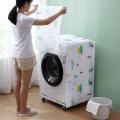 Best Waterproof Dustproof Automatic Front Open Washing Machine Random Print Cover Top Open Single Washing Machine Cover. 