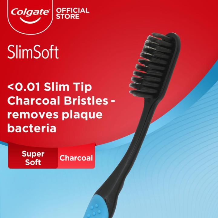 Colgate Slimsoft Charcoal Toothbrush