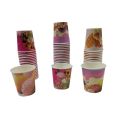 50pcs Multipurpose Disposable Paper Glass Or Cups, Ice Cream Cups 140ml 5oz. 
