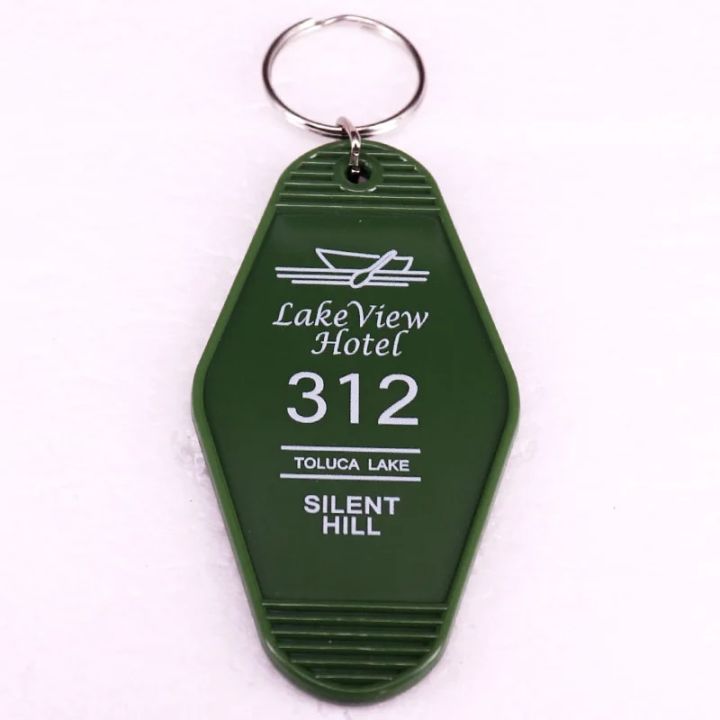 Silent Hill 2 Lake View Hotel 312 Keyring Horror Game Inspired Vintage Key Tag