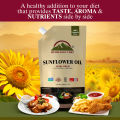 (100% Pure) Himalayan Chef Sunflower Oil - 1 Ltr | Unrefined Extra Virgin. 