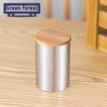 Stainless Steel Milk Powder Container Stainless Steel Airtight Tea Seal Jar Portable Storage Bottle for Kitchen Travel Ideal for Coffee Beans Candy More Sealed Jar for Tea. 