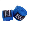 New 2 Roll 3/4.5M Cotton Boxing Bandage port trap anda Kick Boxing MMA Hand Glove Wrap Belt Martial Art Writ Fit Wrap. 