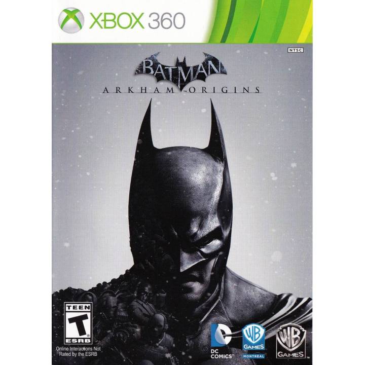 Batman Arkham Origins - Xbox 360 - JTAG Modified System - 2 Disc Game