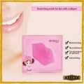Pink Girl Crystal Collagen Lip Mask Super Lip Plumper Crystal Collagen Lip Mask Pads Moisture Essence Anti Ageing Wrinkle Patch Pad Gel Full Lips Enhancer. 