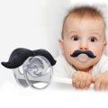 Baby Mustache Pacifier Soother. 
