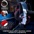Phoinikas G20PHOINIKAS PHOINIKAS Gaming Headset, Gaming Headset for PS4/PS5/PC/Xbox One/Switch, 7.1 Stereo, with Mobile Phone Bluetooth, Detachable Noise Cancelling Microphone, LED Light. 