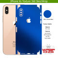 For Iphone Xs Skin/Wrap 360 Protection Sheet/ Carbon fiber/ Matte/ Transparent/ Lamination Back And Sides Included Camera Skin. 
