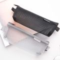 Casual Hollow Clear Mesh Makeup Bag Candy Color Lipstick Bag Transparent Pencile Bag Coin Purse Mini Mesh Storage Bag Travel. 