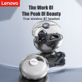 Lenovo LP80 BT 5.0 Headphones Waterproof True Wireless Stereo Earbuds w/ENC Noise Reduction. 