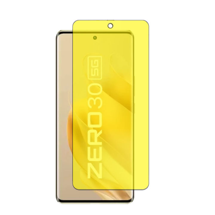 Infinix Zero 30 5G Front Jelly Protector Soft Film Protection Hydrogel TPU Film Protector For infinix zero30 - Transparent