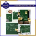Keep Smiling Greenboard Vinyl Sticker Chalkboard For Kids Greenboard Sticker For Wall Green Matte Adhesive Chalkboard Contact Paper Vinyl Wall Decal Poster Alternative With 5pcs Bonus Chalks Peel & Stick. 
