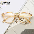 (GENTLE MOSCOT)Fashion Korean Style Candy Color Square Eyeglasses Anti Blue Light Leisure High Quality Glasses. 