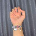 Sanrio Hello Kitty New Bracelets Cartoon KT Bangles Women Accessories Luxury Chains Y2k Girls Fashion Bracelets Girlfriend Gift Left Bank. 