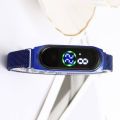 Blue Color Digital Watch Smart Watch/ Magnet Led Watch Ladies Digital Wrist Watch For Women/Girls. 
