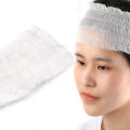 100PCS Disposable Stretch Non Woven Headband Women Girls SPA Salon Makeup Hotel Wide Hairband Travel Portable Turban. 