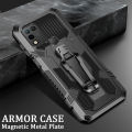 CasingLee for Infinix Hot 10 Play Case Military Protector Rugged Shield Silicone Hard armor Back Cover for Infinix Hot10 Play case cover. 
