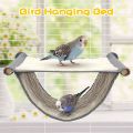 Zymal Store handmade Winter Warm Bird Nest Bed Hanging Hammock Snuggle Hut Parrot House Tent Toy Bird Cage Perch for Parakeet Budgies Cockatiels Lovebird Cockatoo Finch. 