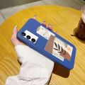 YIWESAN for Samsung S21 Plus 5G Case Fashion Tide Brand Nordic Wind New Design Liquid Silicone Phone Case Thin Side Square Edge Casing Pattern Softcase Full Back Cover Shockproof Protect Cases. 