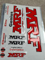 3d embossed sticker MRF  bat sticker. 