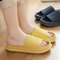 New Thick Platform Bathroom Home Slippers Women Men Soft Sole Eva Indoor Slides Female Sandals 2022 Summer Non-Slip Slippers. 