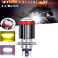 NF MART - HJG Bike Led Headlight BA20d h4 Bulb Headlight Lamp Dual Color for Motorcycle Universal. 