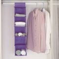 5 Shelf Clothes Hanging Organizers Pant Organizers Holder Wardrobe Section Storage Closet Organiser Shoe Clothes Garment. 