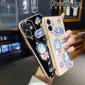 Chenyyka For vivo V17 V19 Neo V19(Indonesia) Case Cartoon Cute Bear Rabbit Luxury Plating Phone Cases Square Edge Pattern Design Plated Shell Camera Lens Shockproof Protection Cover. 