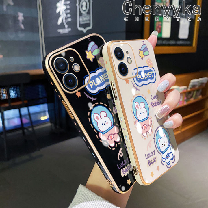 Chenyyka%20For%20vivo%20V17%20V19%20Neo%20V19(Indonesia)%20Case%20Cartoon%20Cute%20Bear%20Rabbit%20Luxury%20Plating%20Phone%20Cases%20Square%20Edge%20Pattern%20Design%20Plated%20Shell%20Camera%20Lens%20Shockproof%20Protection%20Cover%20-%20Image%202